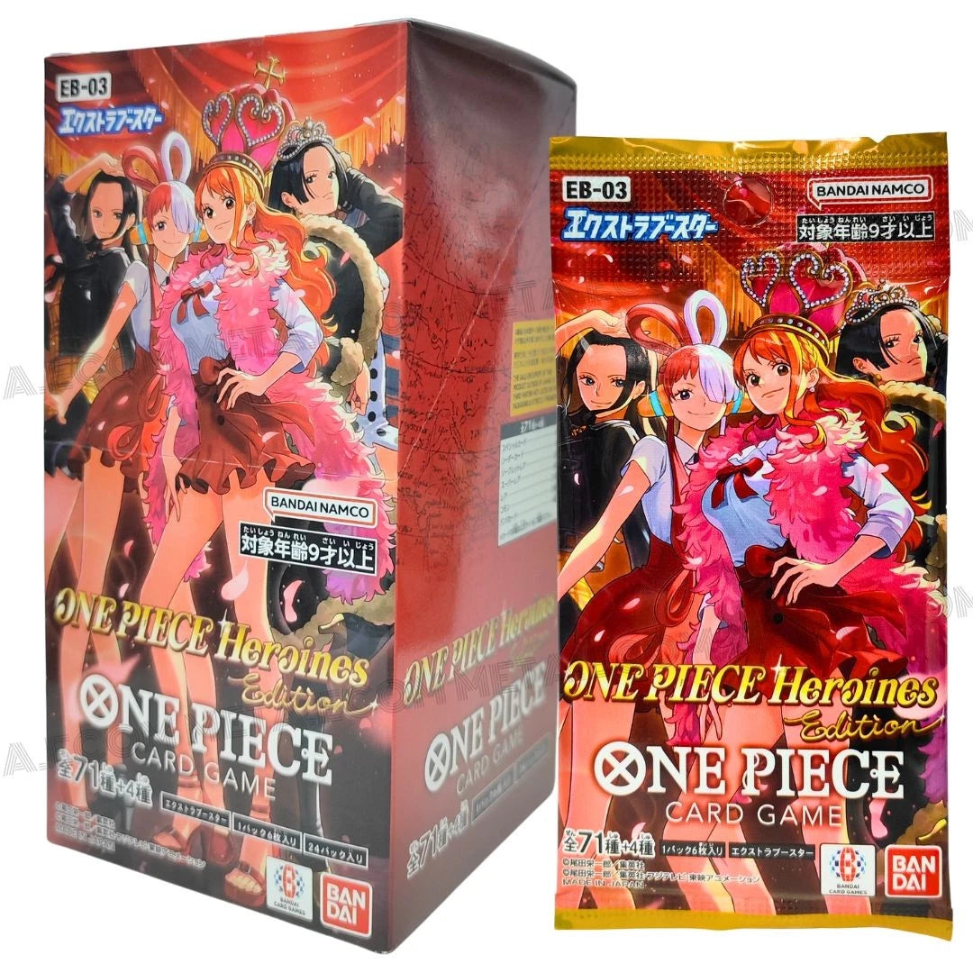 one piece booster box emperors in the new world Amazon.com: EB03 Heroines Edition Booster Box English EB-03 Extra Booster  Box Display Factory Sealed for EB03 One Piece Cards English TCG (24 Packs)  + Custom TCG Fabrik Don Card : Toys & Games main image 1