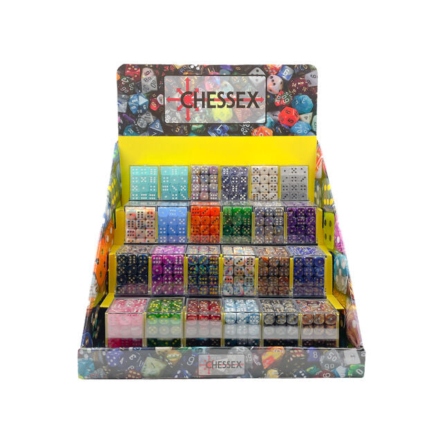 CHX 279AA Box of 50 Classic 12mm d6 Dice Block