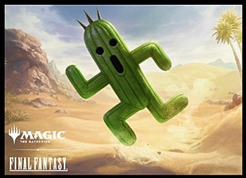 Magic the Gathering - FINAL FANTASY Players Card Sleeve MFS-21 Cactuar