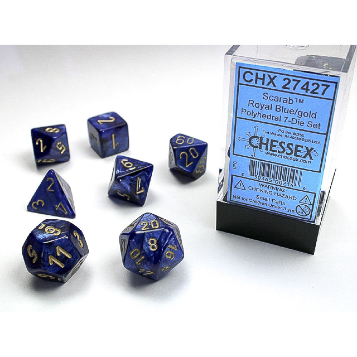 Chessex Polyhedral 7-Die Classic Die
