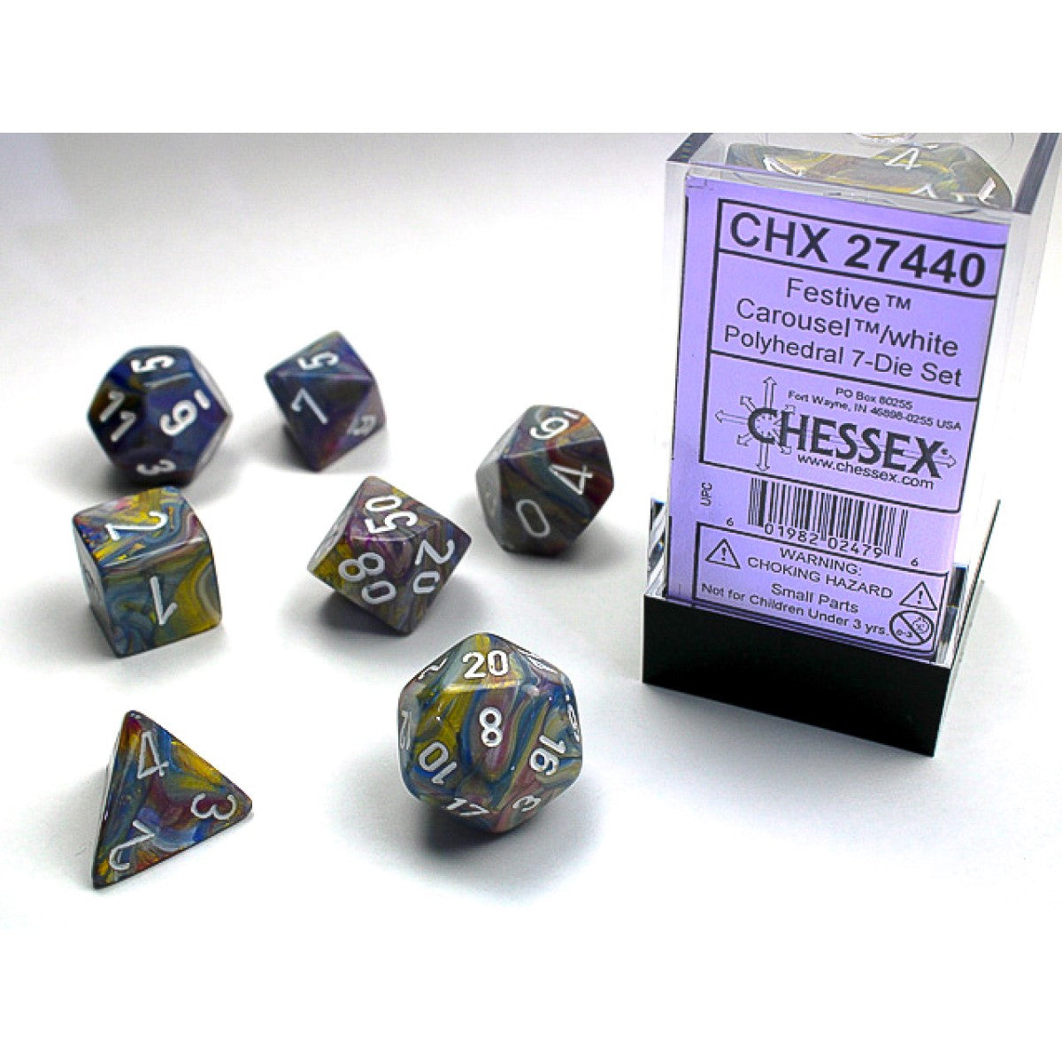 Chessex Polyhedral 7-Die Classic Die