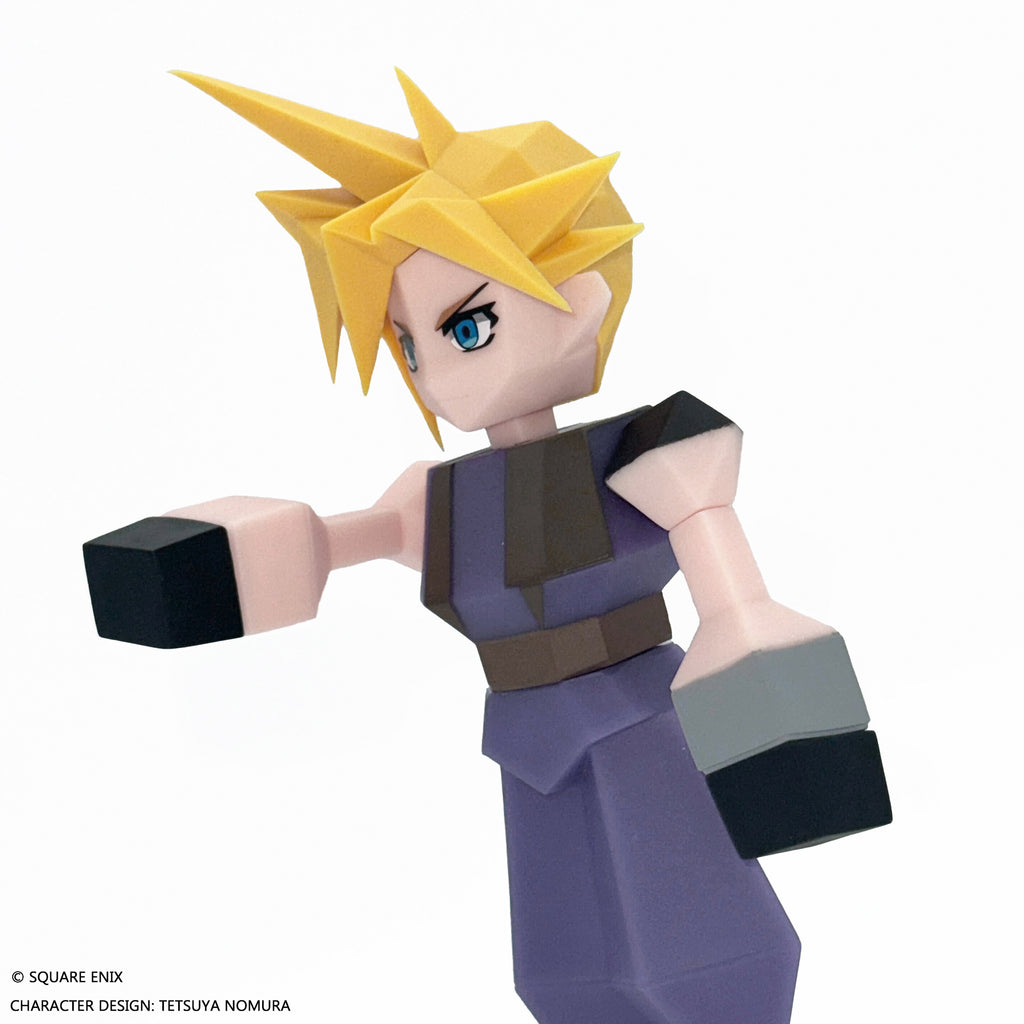 Final Fantasy VII - Polygon Soft Vinyl Figure Cloud Strife image 2
