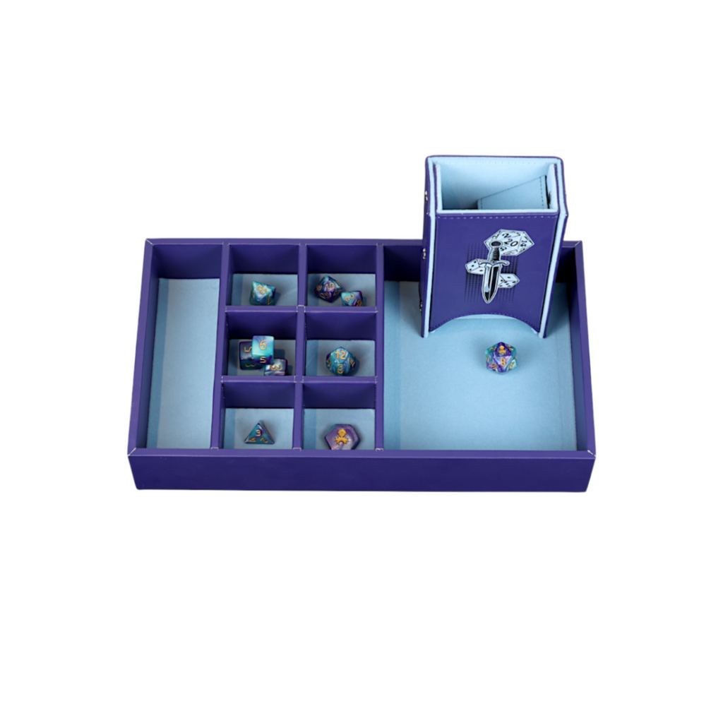 LPG Essentials Dice Case Maxi Cobalt / Pale Cyan