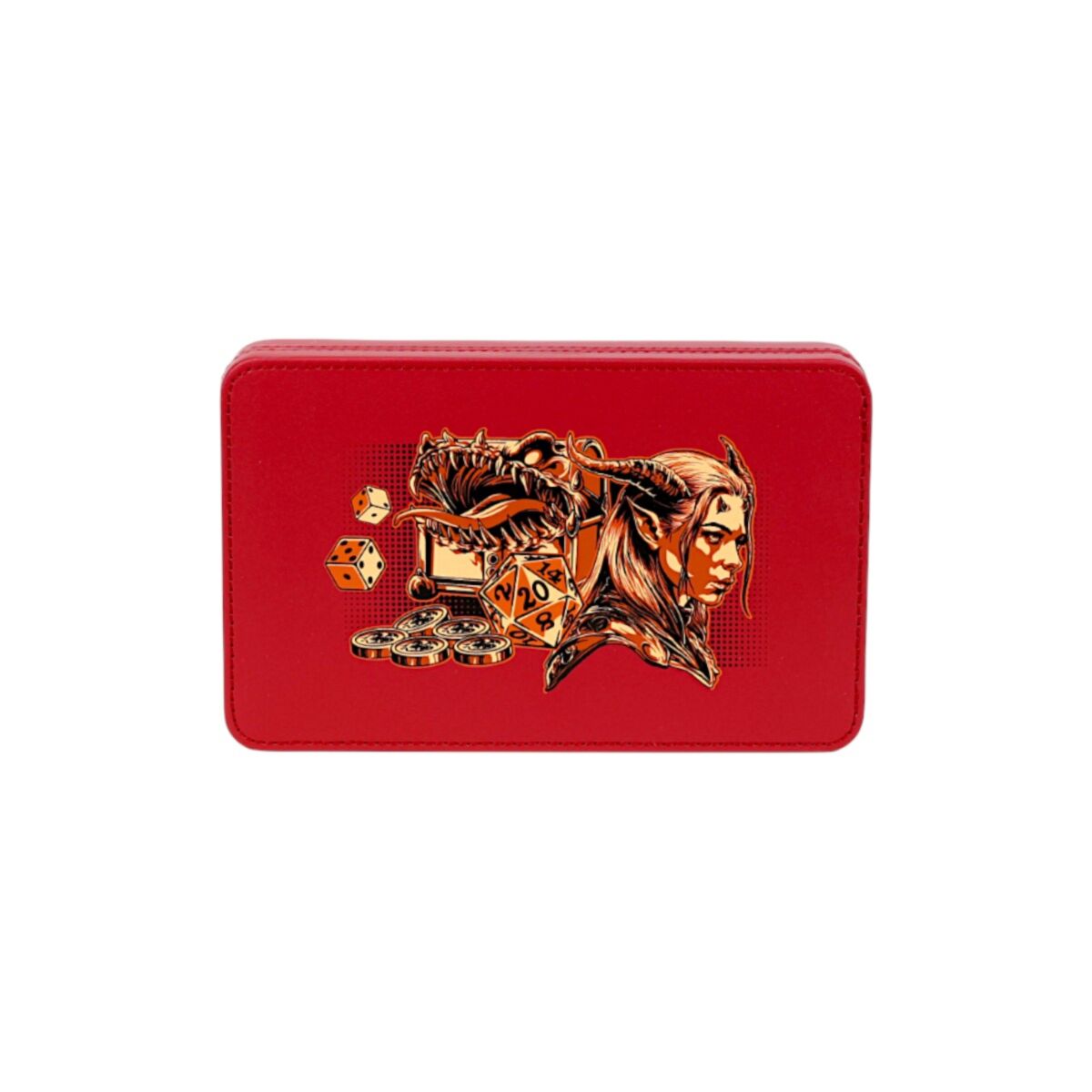 LPG Essentials Dice Case Scarlet / Copper
