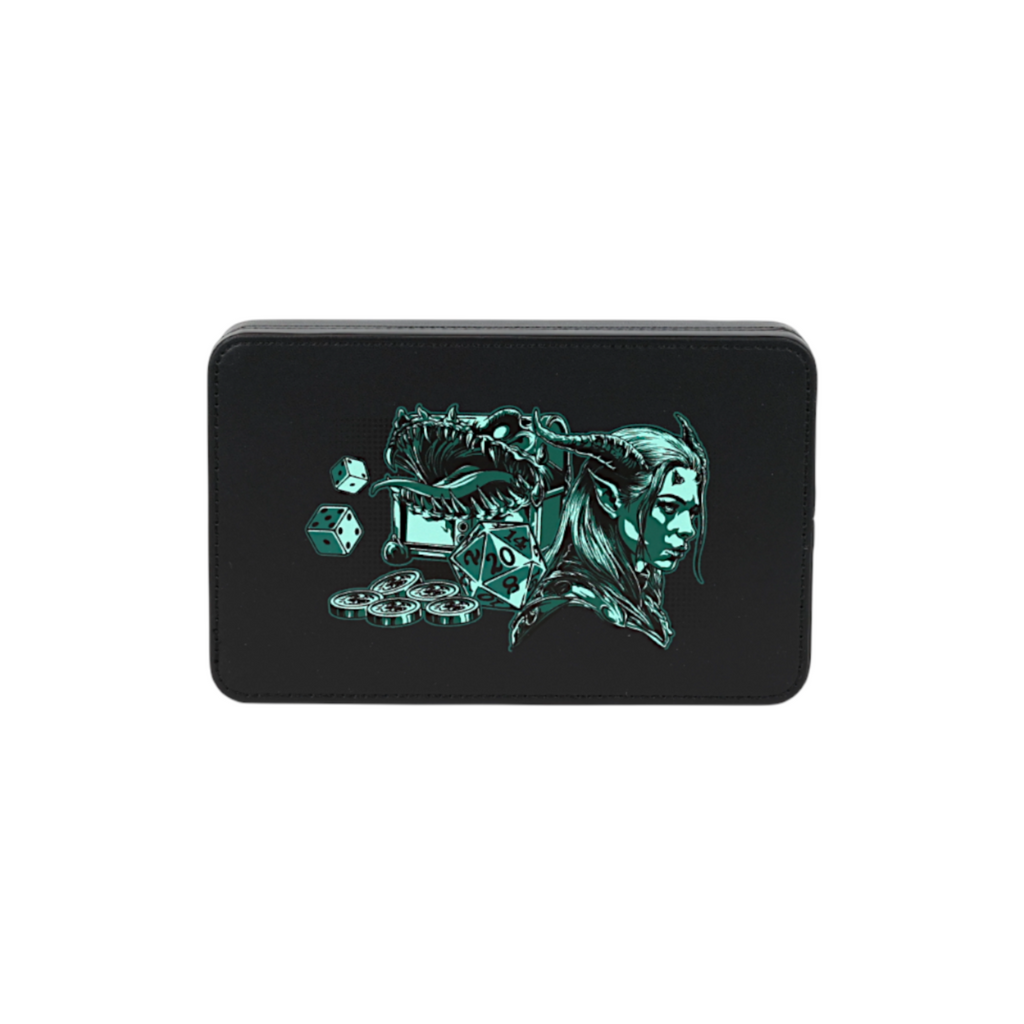 LPG Essentials Dice Case Slate / Lich green