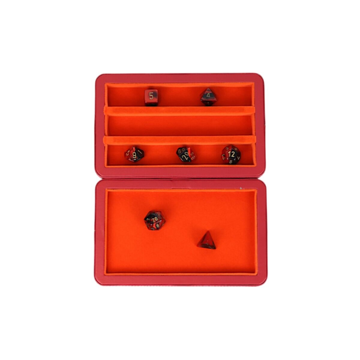 LPG Essentials Dice Case Scarlet / Copper