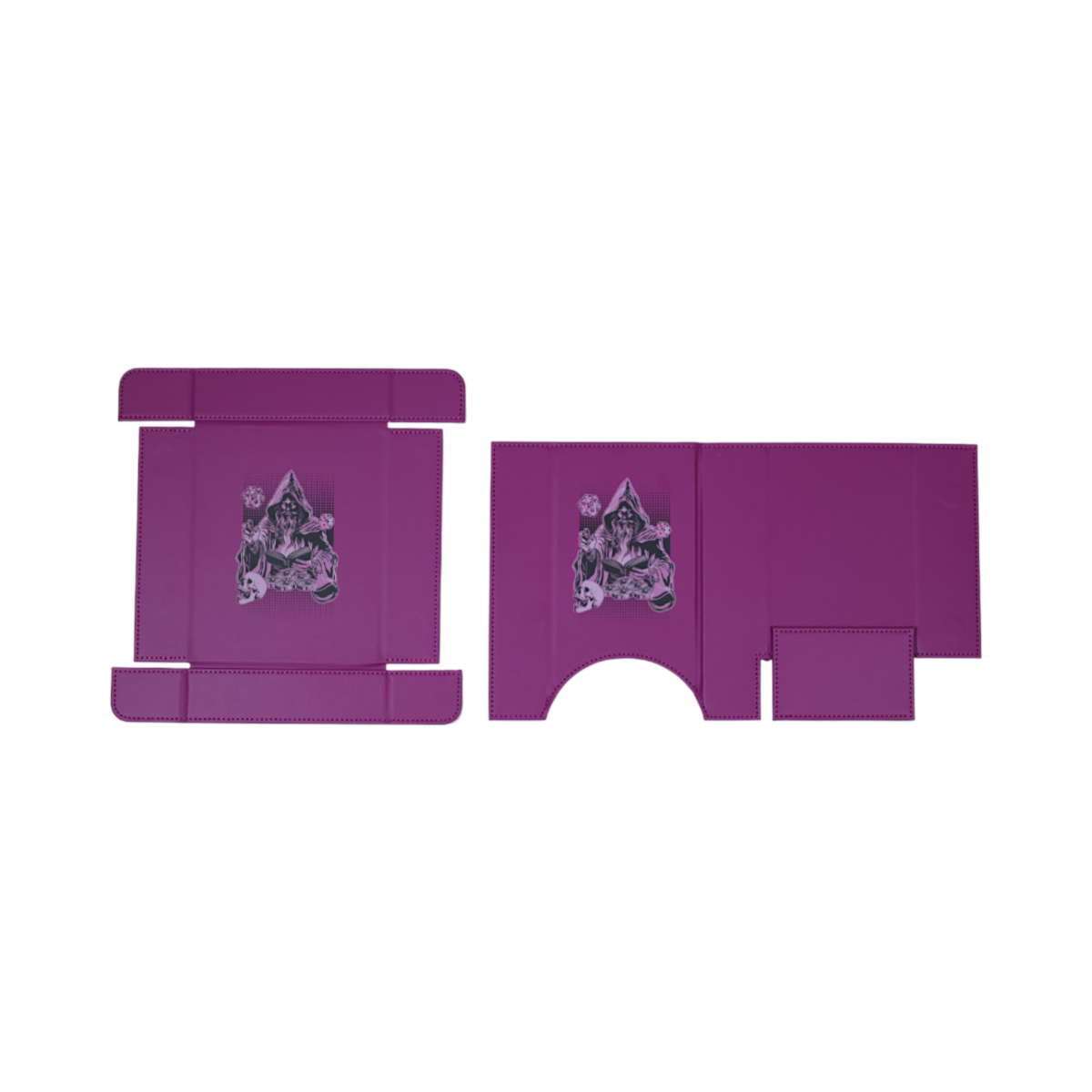 LPG Essentials Dice Tower and Mat Magenta / Rose