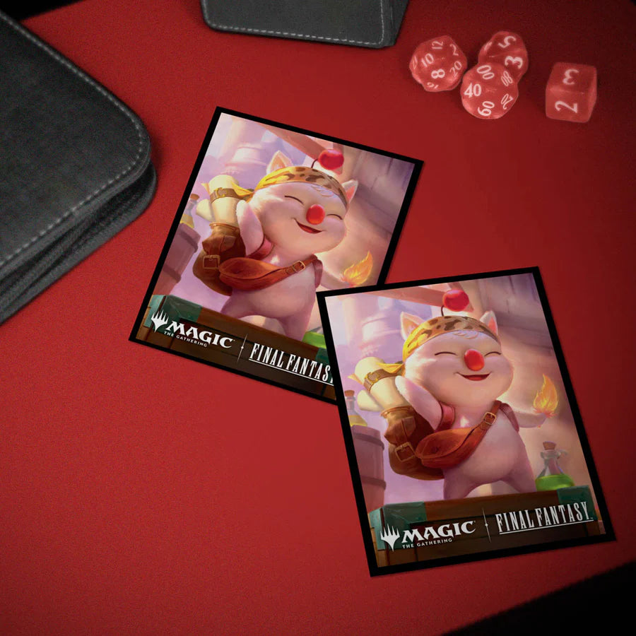 Magic the Gathering - FINAL FANTASY 100ct Deck Protector Sleeves v8 for MtG (Moogle Merchant) image 3