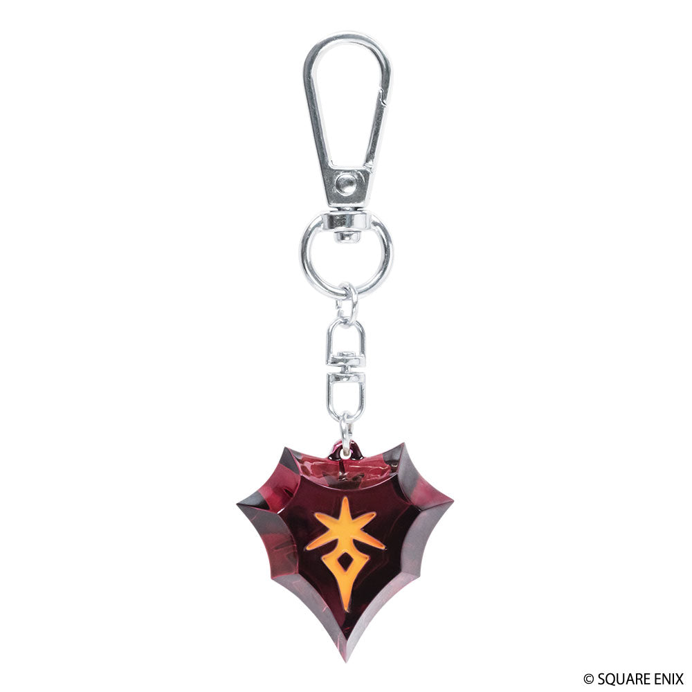 Final Fantasy XIV - Translucent Key Chain Acrylic Job Key Chain Dark Knight image 0
