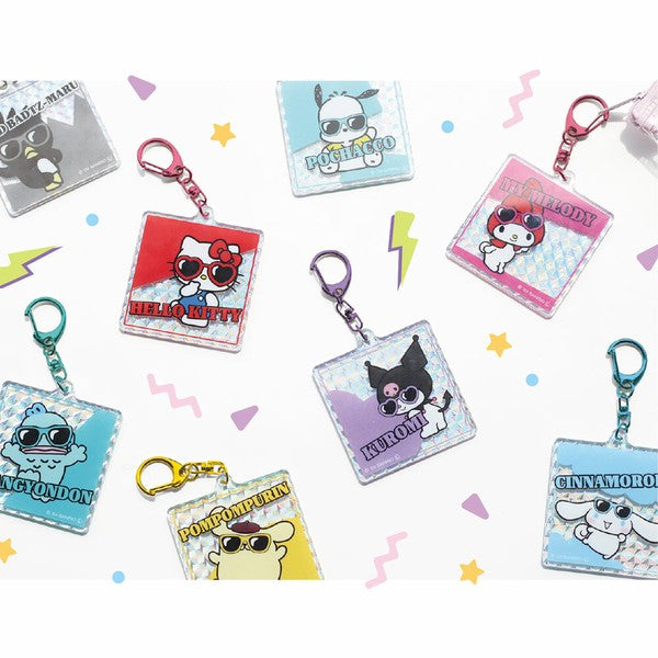 Sanrio - Holographic Glitter Character Keychain [BLIND] image 1