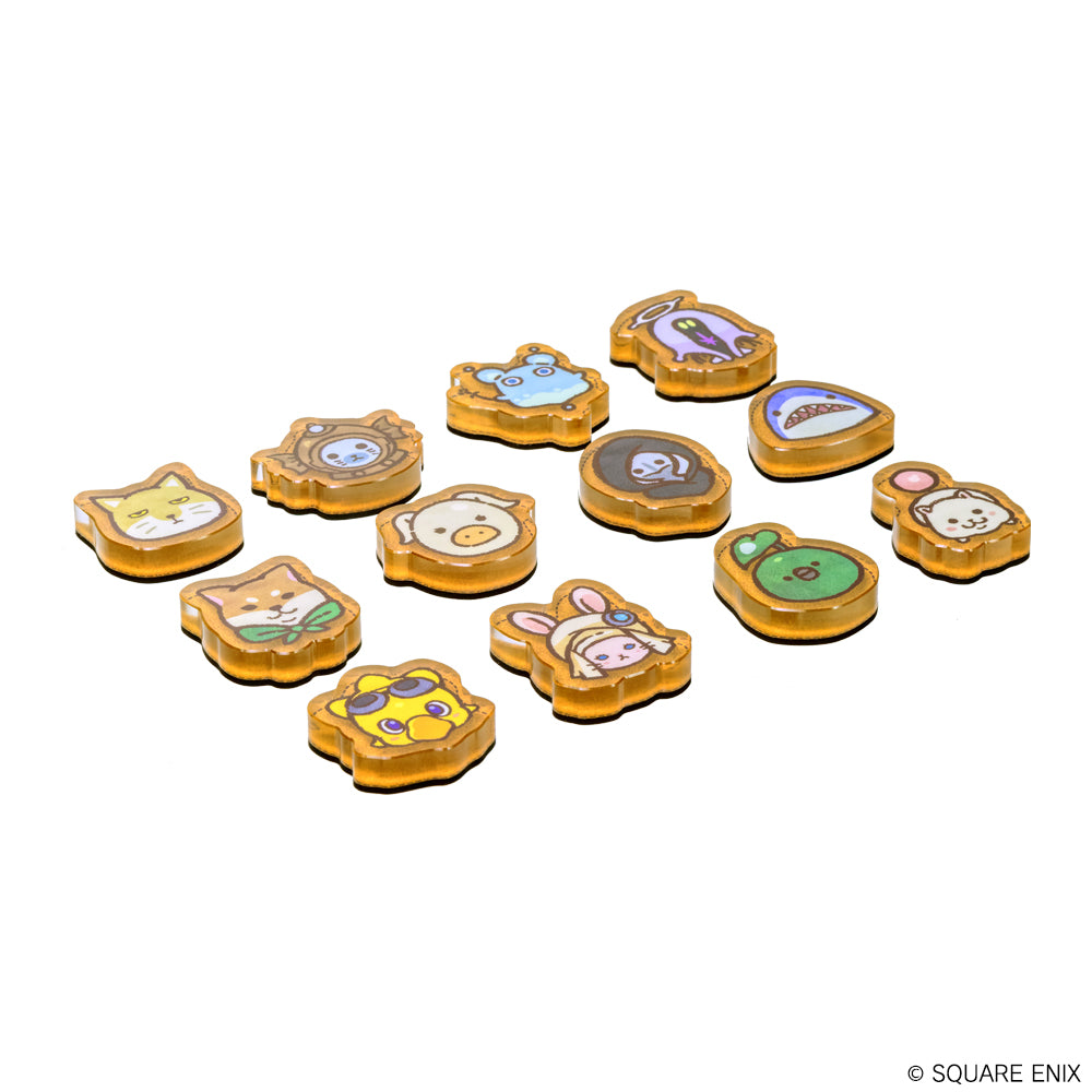 Final Fantasy XIV - Rakugaki Minions Acrylic Magnet Vol. 2 [BLIND] image 1