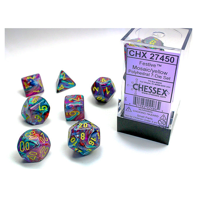 Chessex Polyhedral 7-Die Classic Die