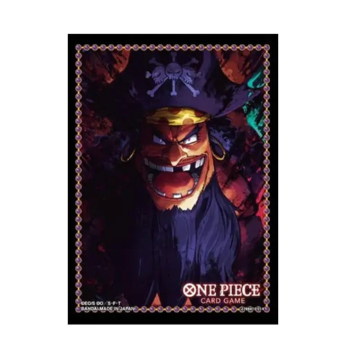 One Piece – Card Game Official Sleeve Volume 3 - Marshall.D.Teach image 0