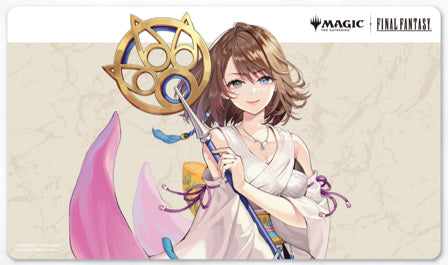 MAGIC: The Gathering - Final Fantasy Players Rubber Mat MFR-06 Character Borderless Edition Yuna, Grand Summoner image 0