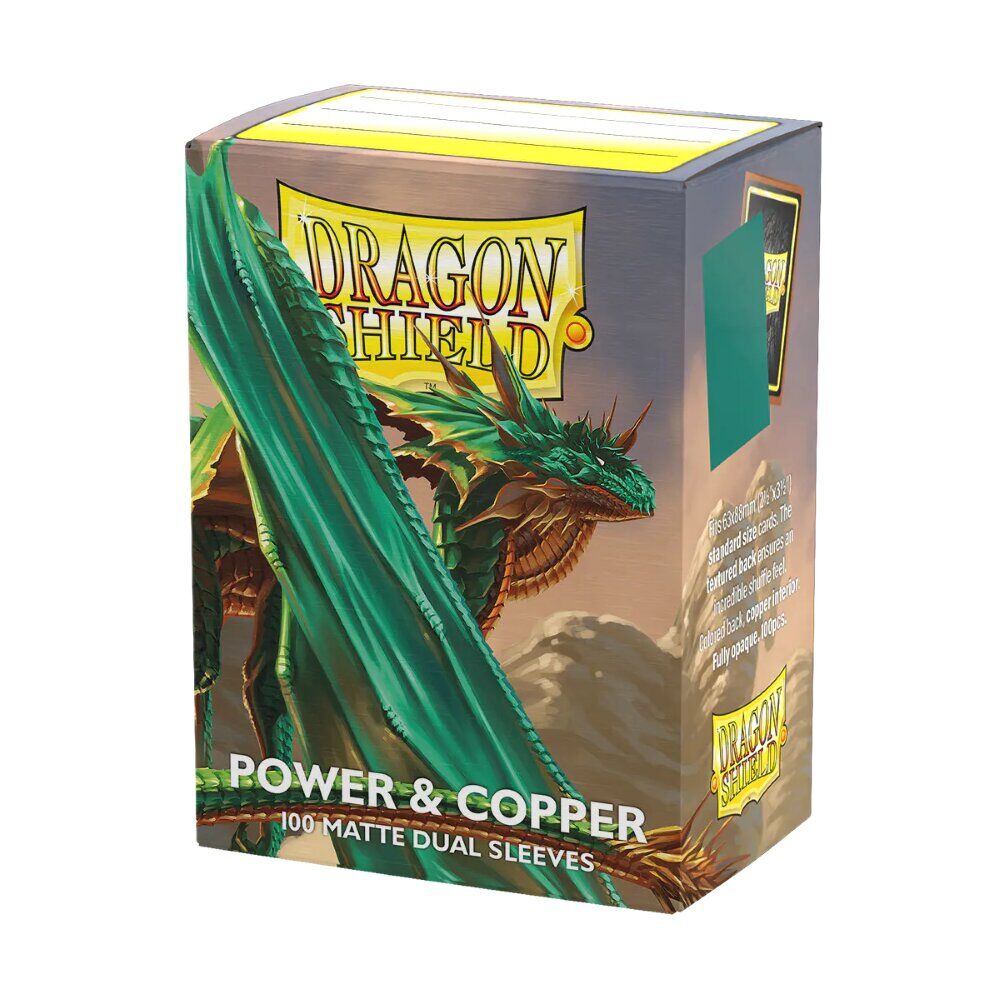 Dragon Shield : Sleeves - Matte Dual - Power & Copper