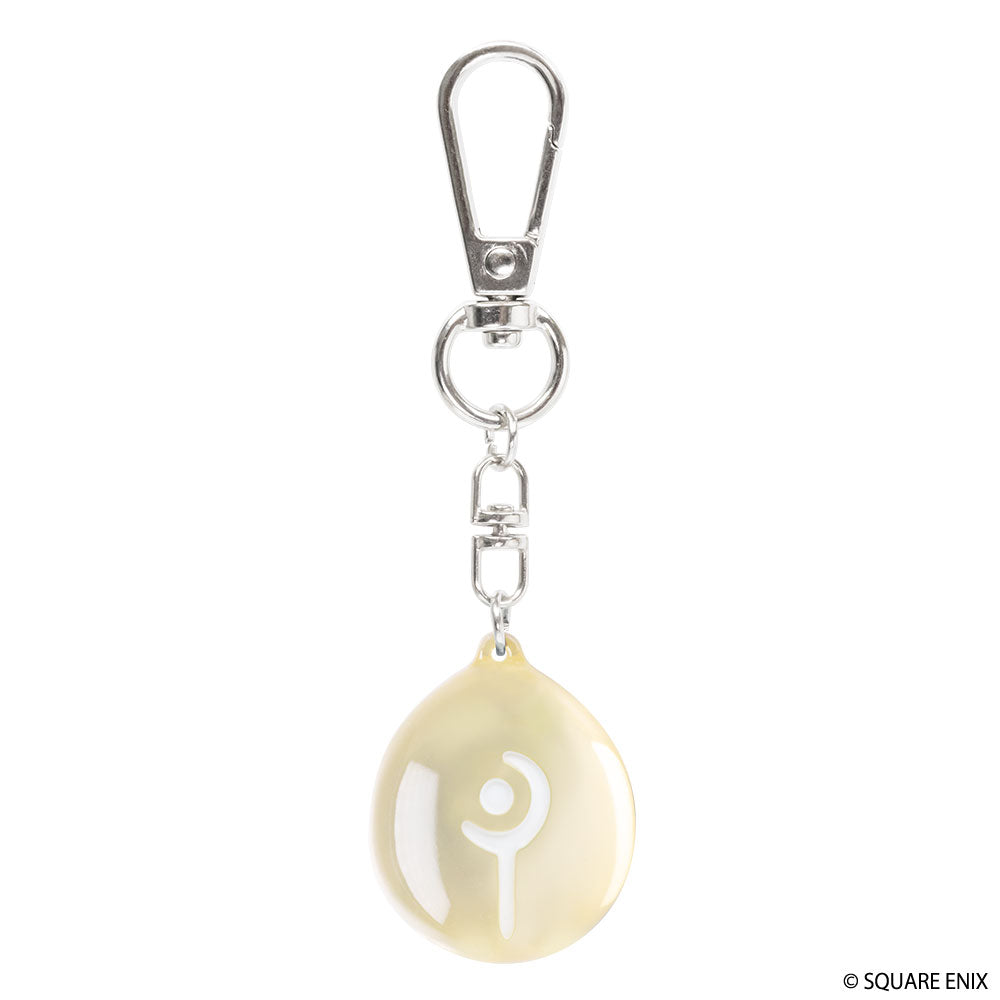 Final Fantasy XIV - Translucent Key Chain Acrylic Job Key Chain White Mage image 0