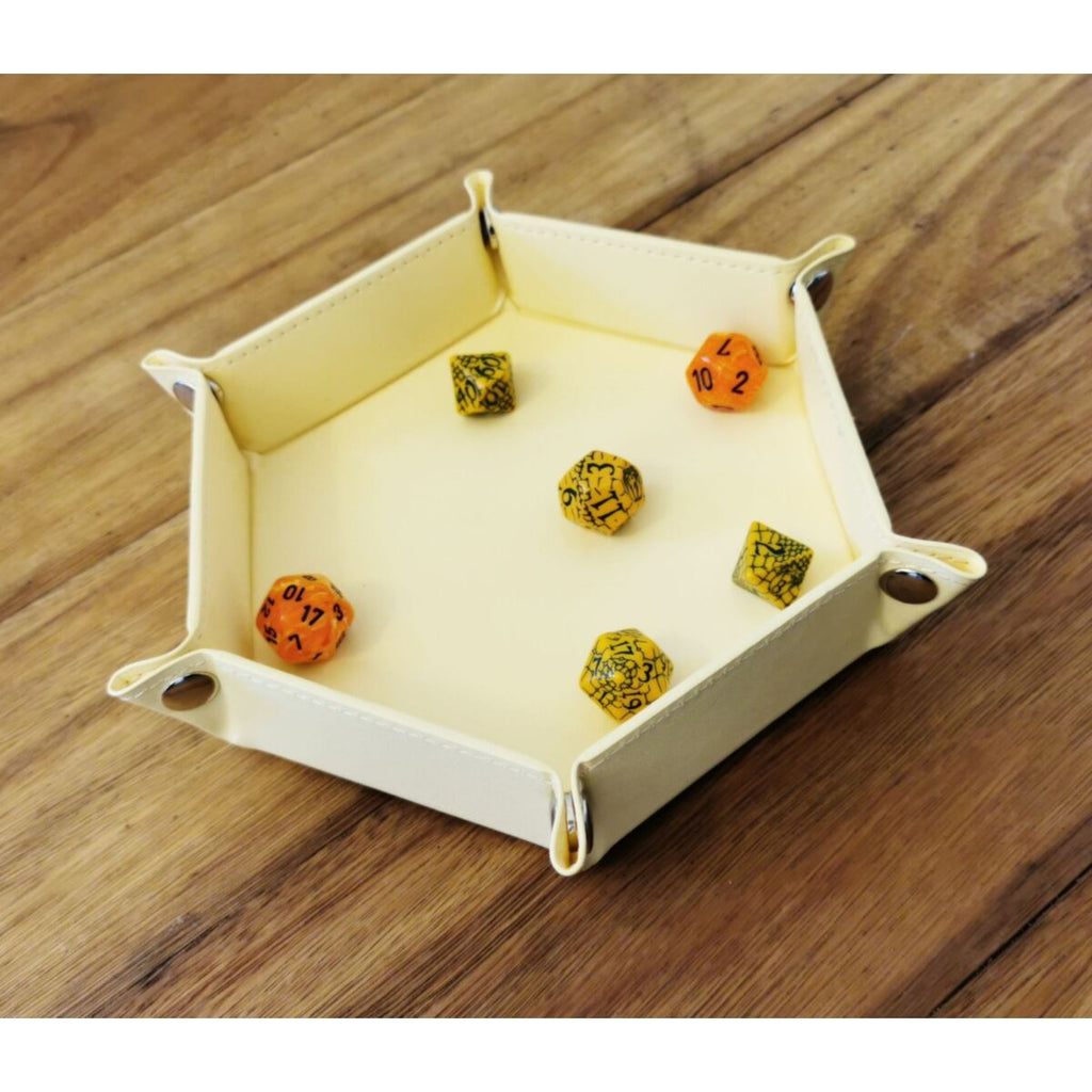 LPG Essentials Hex Dice Tray 6" Yellow