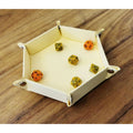 LPG Essentials Hex Dice Tray 6" Yellow