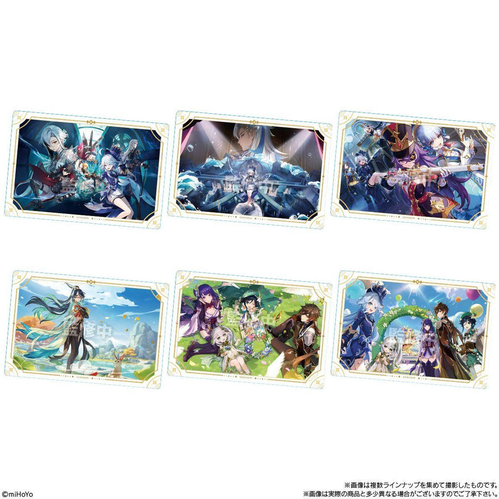 Genshin - Metallic Sticker Collection Wafer [BLIND] image 1