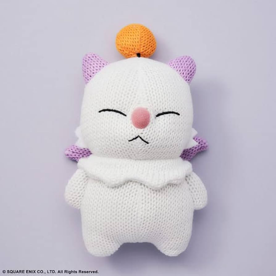 Final Fantasy - Moogle Knitted Plush image 0