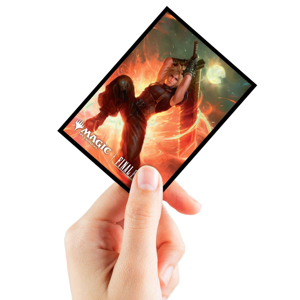 Magic the Gathering - FINAL FANTASY 100ct Deck Protector Sleeves - Cloud