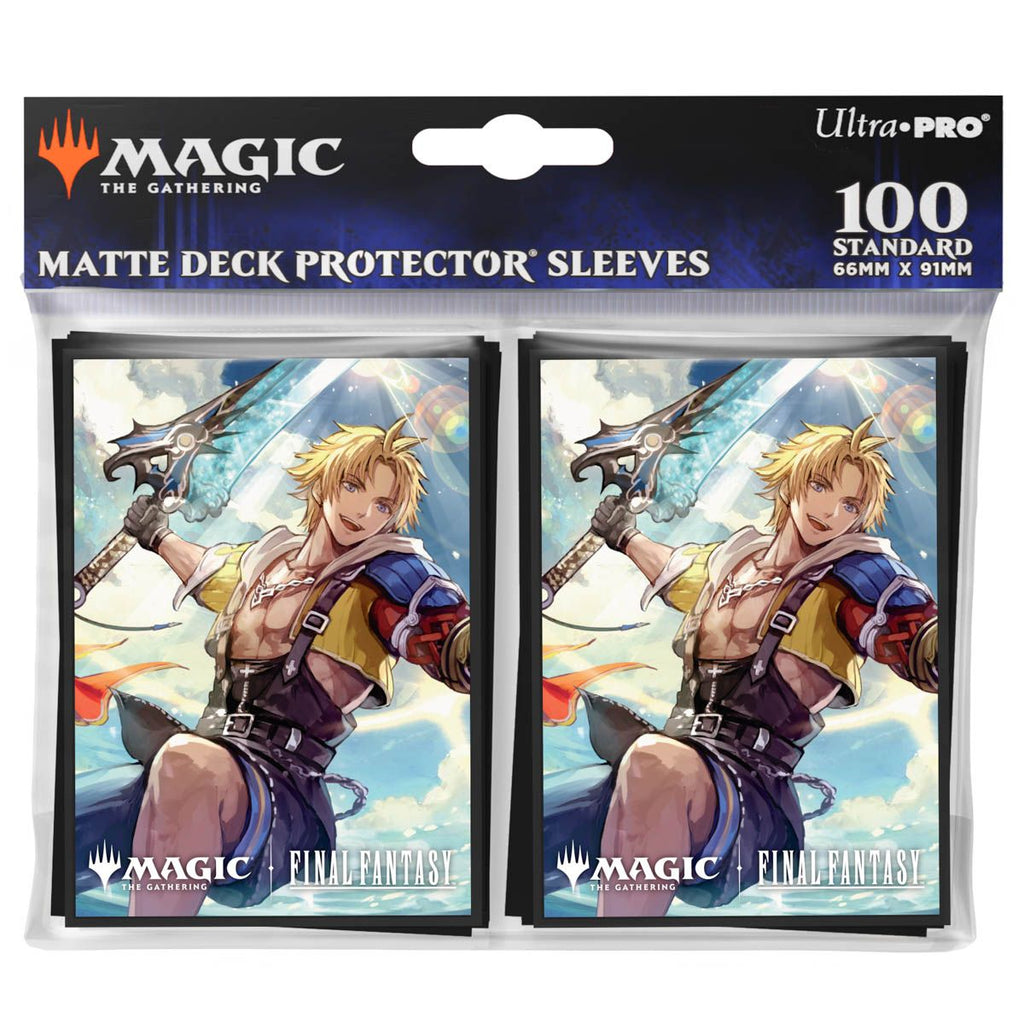 Magic the Gathering - FINAL FANTASY 100ct Deck Protector Sleeves (Tidus)