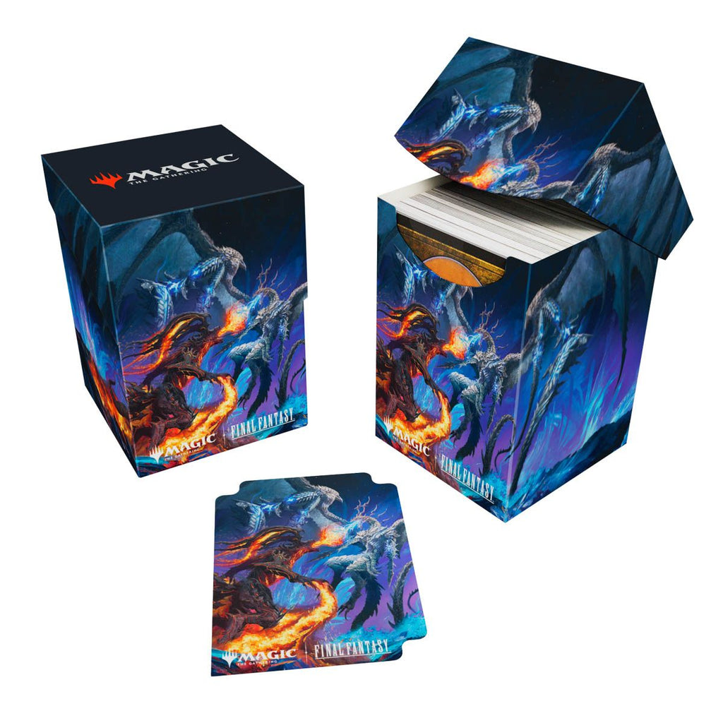 Magic the Gathering - FINAL FANTASY Bahamut and Ifrit 100+ Deck Box v3