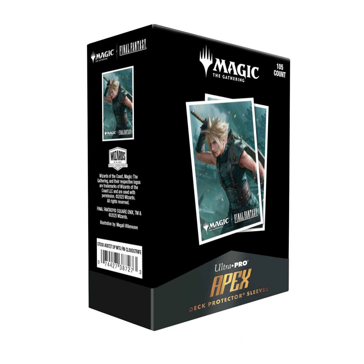 Ultra Pro: Magic the Gathering - FINAL FANTASY 105ct Apex Deck Protector sleeves for MtG