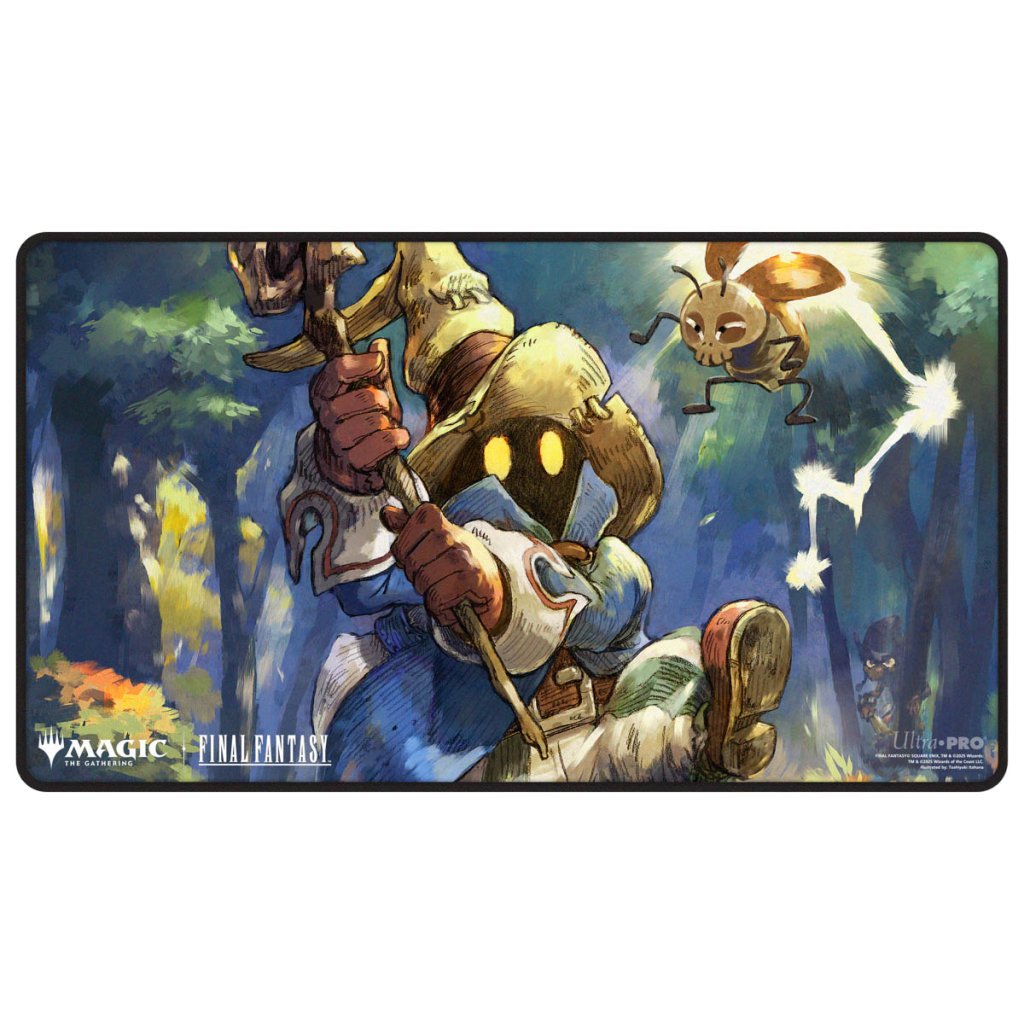 ULTRA PRO Magic: The Gathering - Final Fantasy Black Stitched Playmat Premium Y