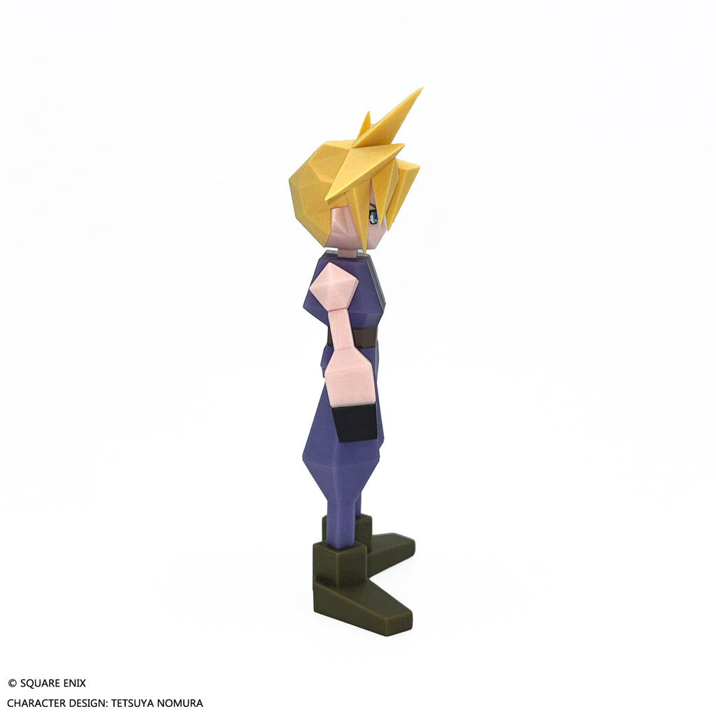 Final Fantasy VII - Polygon Soft Vinyl Figure Cloud Strife image 3