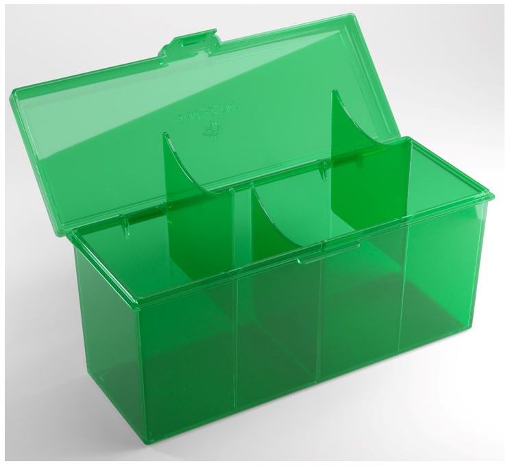 Gamegenic Fourtress Holds 320 Sleeves Deck Box Green