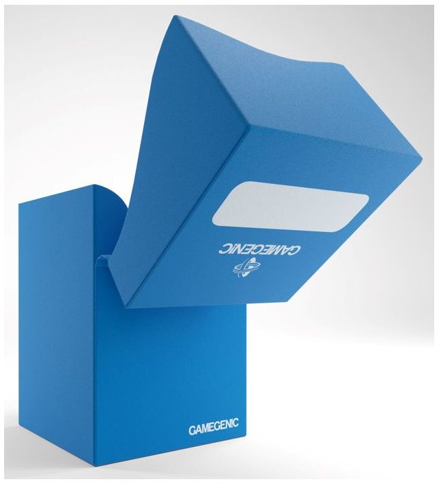 Gamegenic Deck Holder Holds 100 Sleeves Deck Box Blue