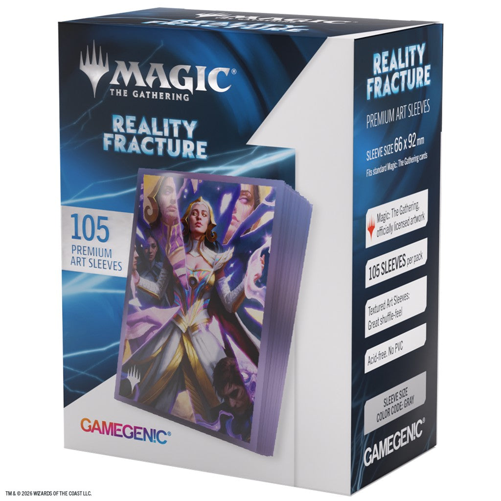 Gamegenic - Magic The Gathering Reality Fracture - Premium Art Sleeves (66 x 92 mm) (105 Sleeves Per Pack)