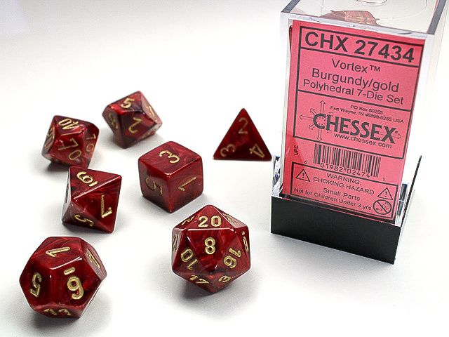Chessex Polyhedral 7-Die Classic Die