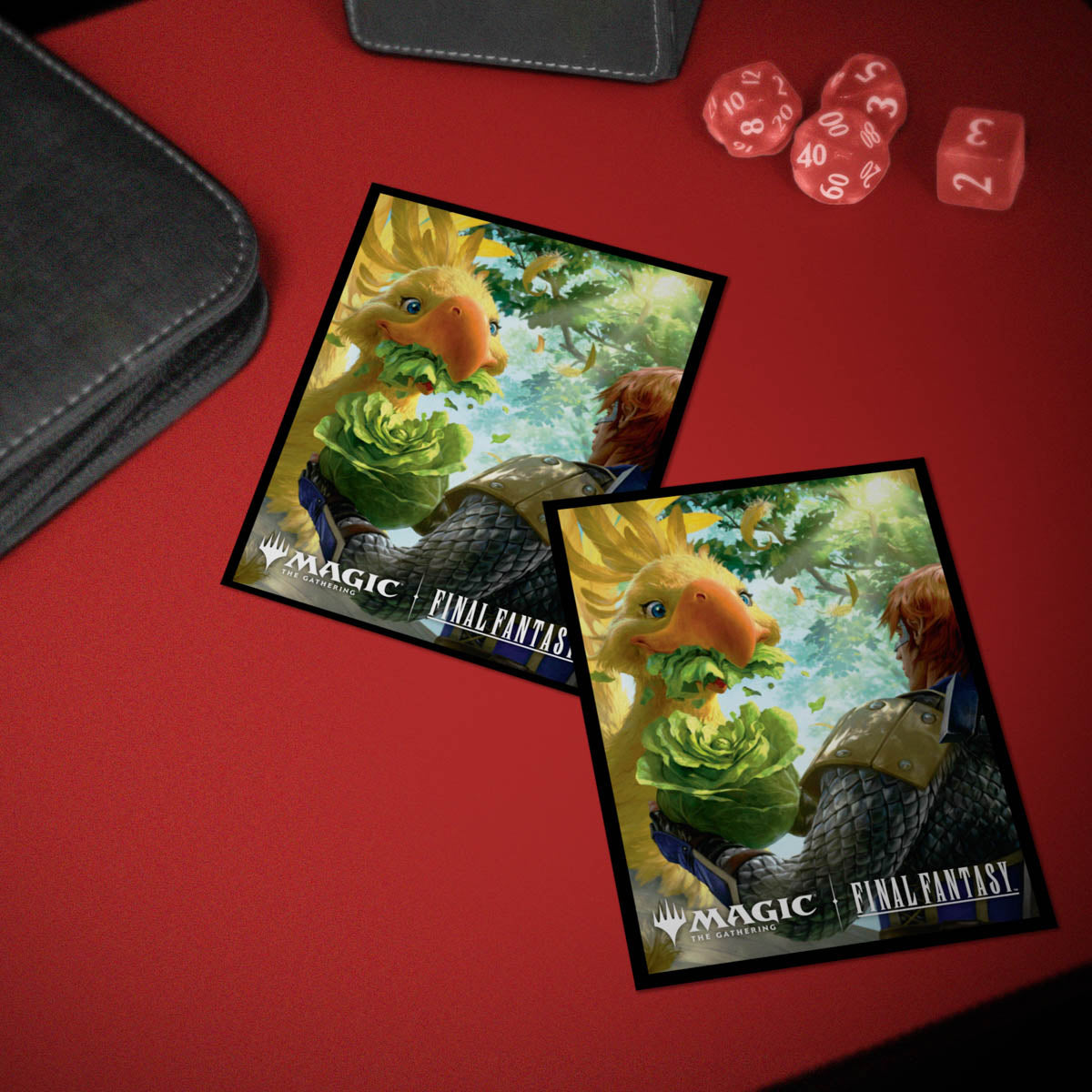 Magic the Gathering - FINAL FANTASY 100ct Deck Protector Sleeves v8 for MtG (Chocobo) image 3