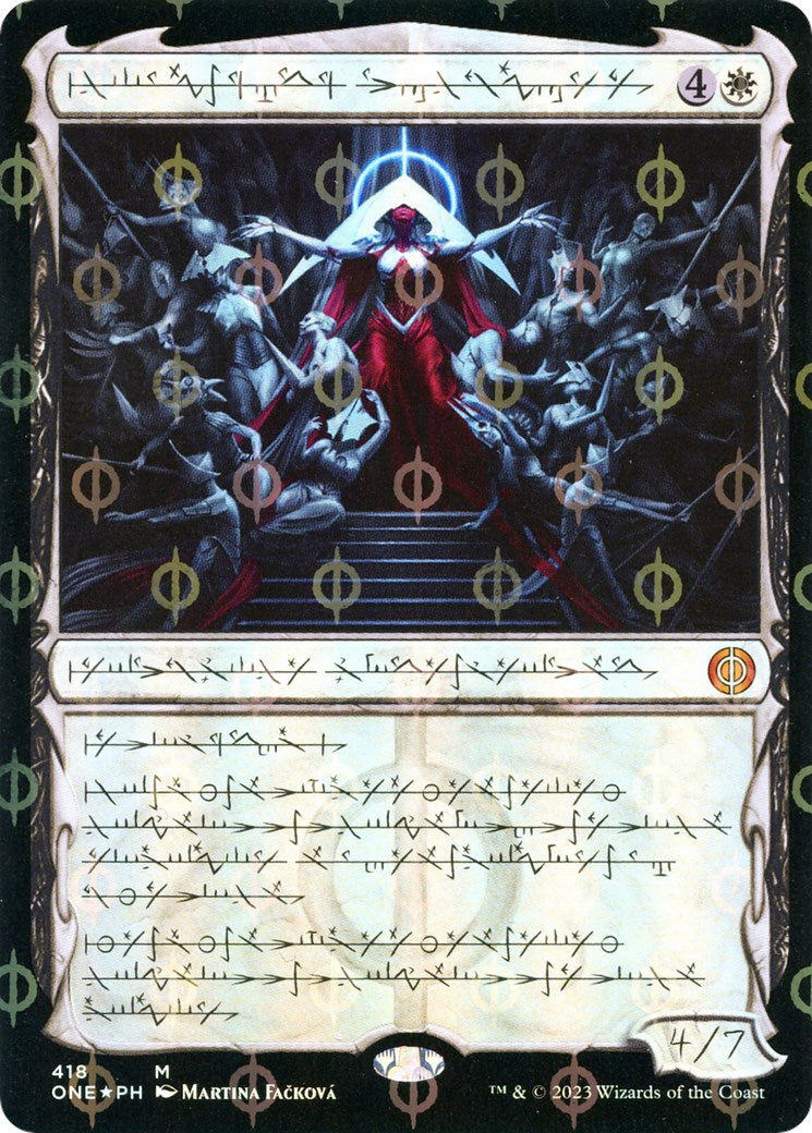 Elesh Norn, Mother of Machines (Phyrexian) (Step-and-Compleat Foil)