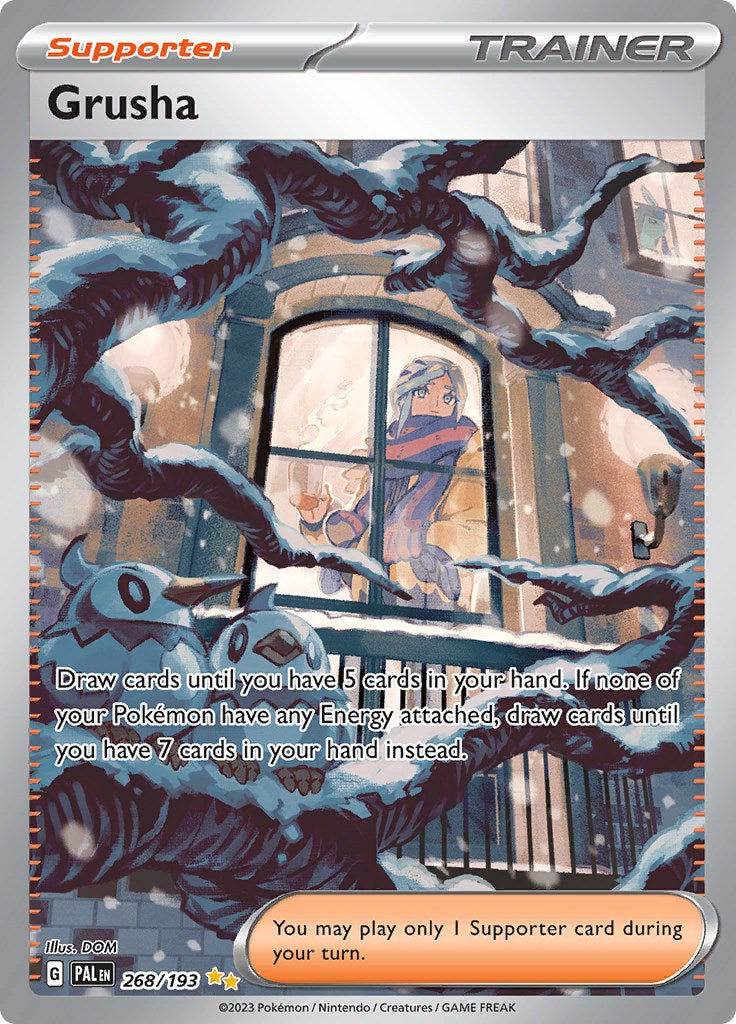 268 193 pokemon card - Scarlet & Violet - Paldea Evolved - Grusha Grusha - Paldea Evolved #268