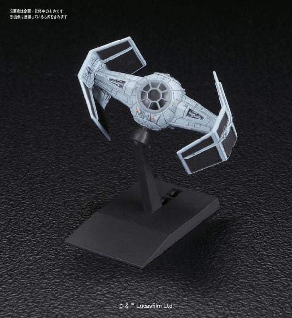 Bandai Star Wars STAR WARS VEHICLE MODEL 007 TIE ADVANCED x 1 & FIGHTER SET