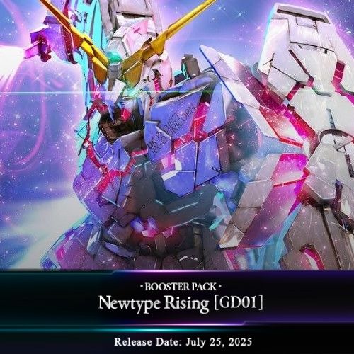 Gundam Card Game: Newtype Rising Booster Pack [GD01] (JAPANESE) image 1