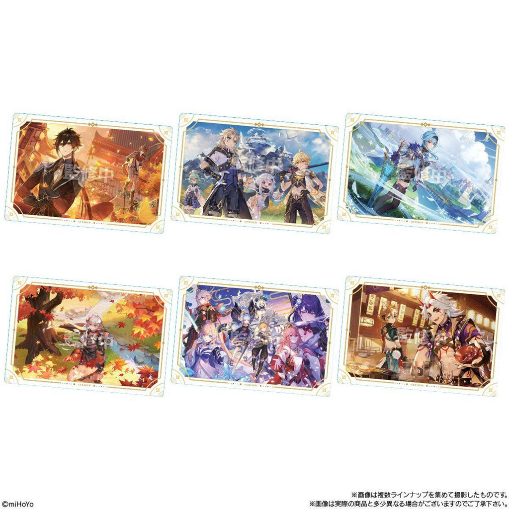 Genshin - Metallic Sticker Collection Wafer [BLIND] image 4