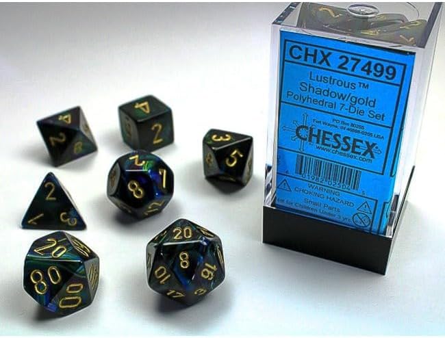 Chessex Polyhedral 7-Die Classic Die