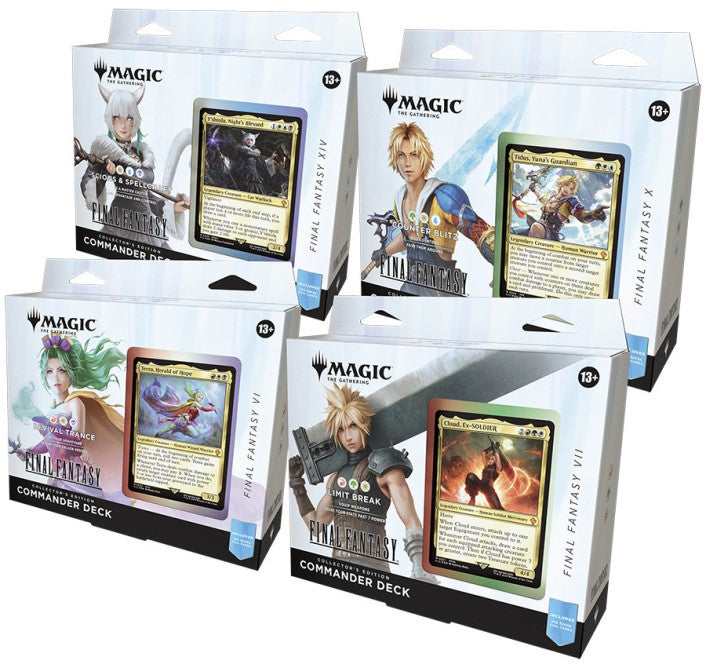 Magic: The Gathering - FINAL FANTASY Commander Collector Decks (Set of 4) image 0