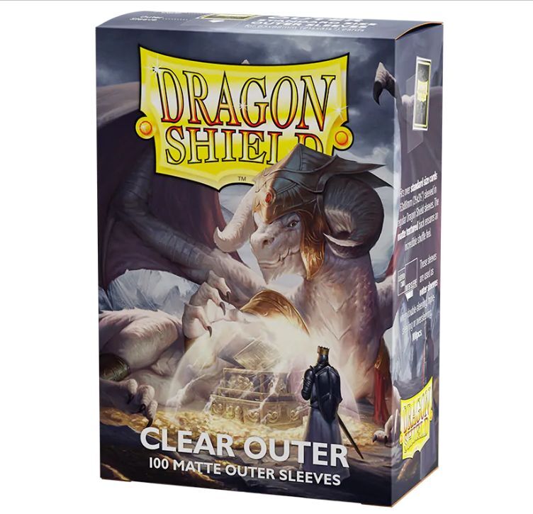 Dragon Shield: Outer Sleeves Matte Clear