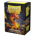 Dragon Shield DUAL MATTE (100Pk) Lightning Yellow Ailia