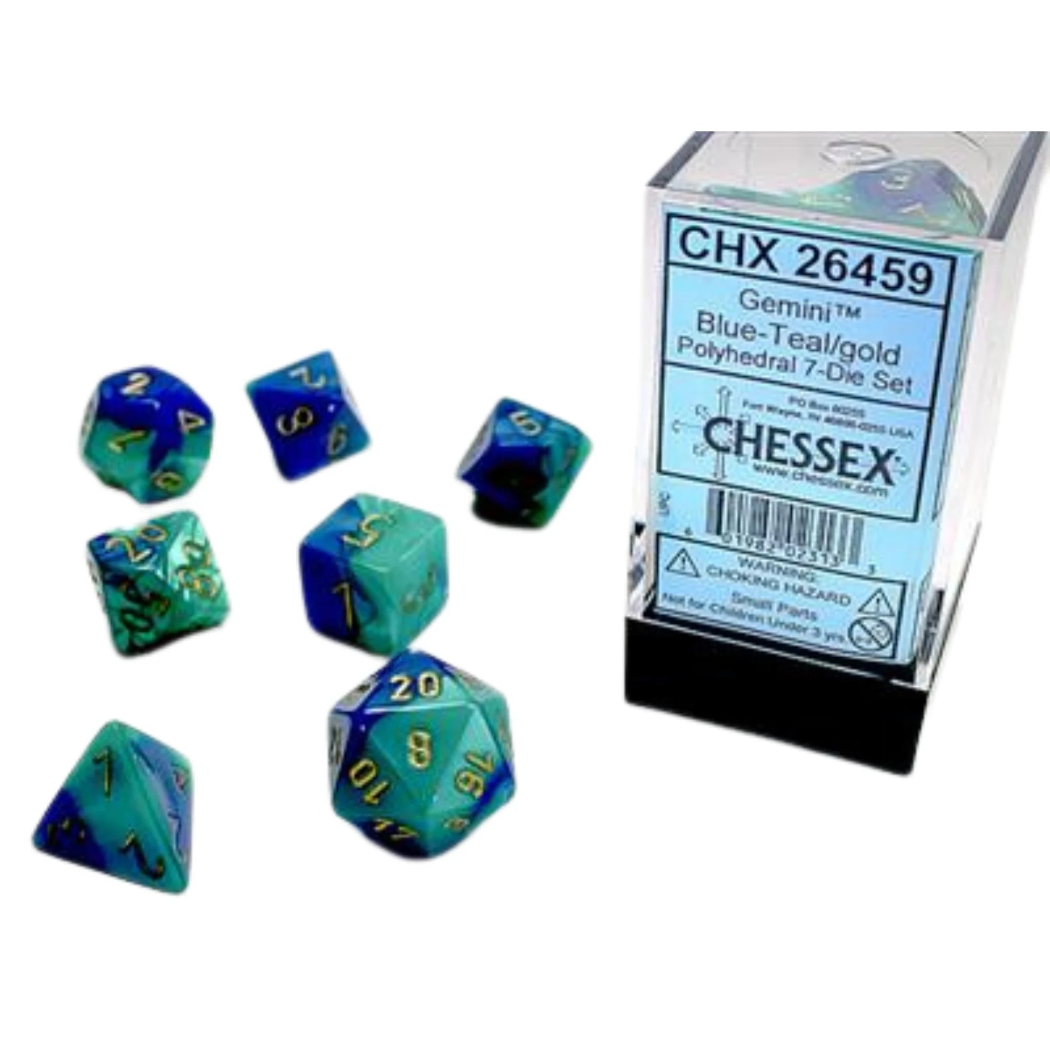 Chessex Polyhedral 7-Die Classic Die