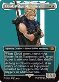Cloud, Midgar Mercenary (Borderless) (Surge Foil)