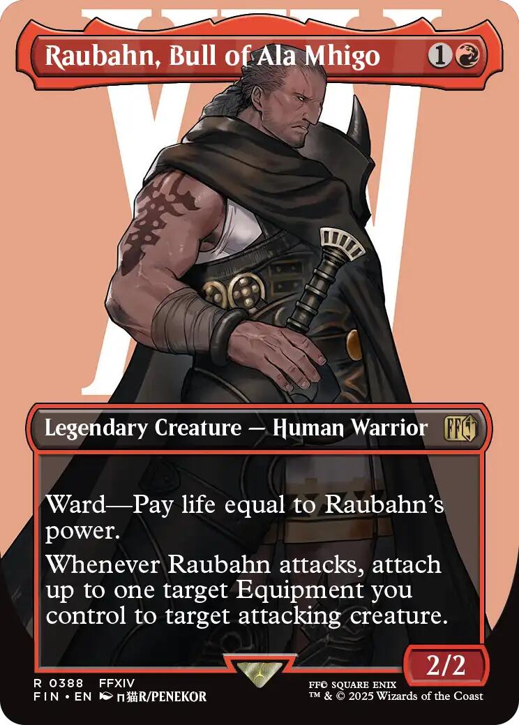 Raubahn, Bull of Ala Mhigo (Borderless)