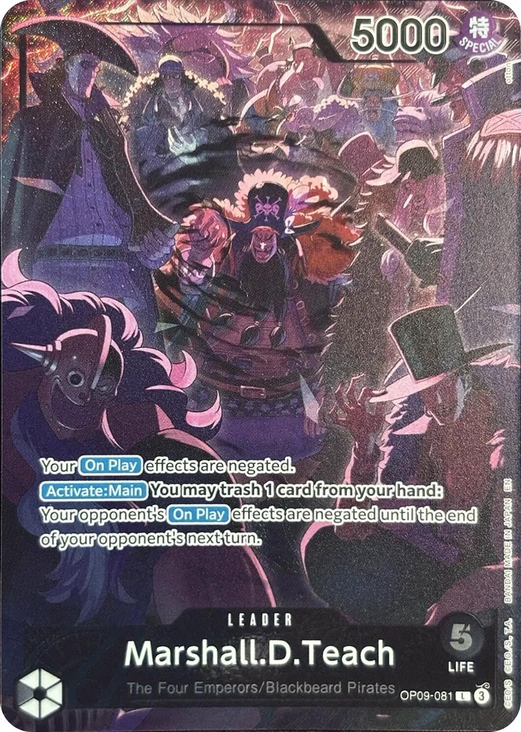 Marshall.D.Teach (English Version 2nd Anniversary Set)