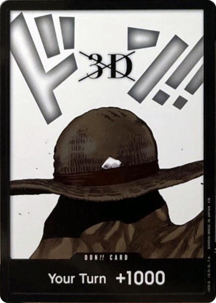 DON!! Card (3D) (Double Pack Set Vol. 8)