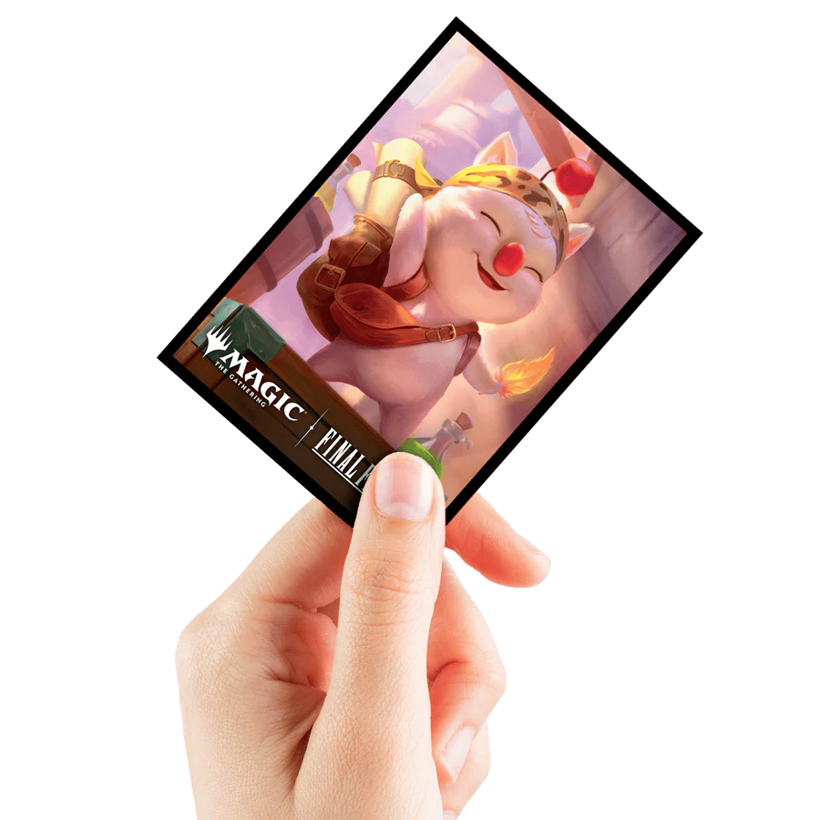 Magic the Gathering - FINAL FANTASY 100ct Deck Protector Sleeves v8 for MtG (Moogle Merchant) image 2